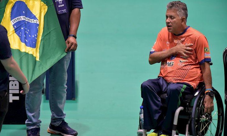 Iranildo Espíndola não perdeu um set sequer na cam