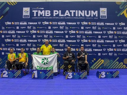 Seleção Catarinense de Tênis de Mesa conquista o topo do pódio em MD4 do TMB Platinum – Campeonato Brasileiro