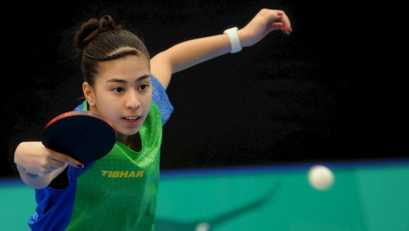 Ao lado de Sabrina Miyabara, Beatriz Kanashiro gar