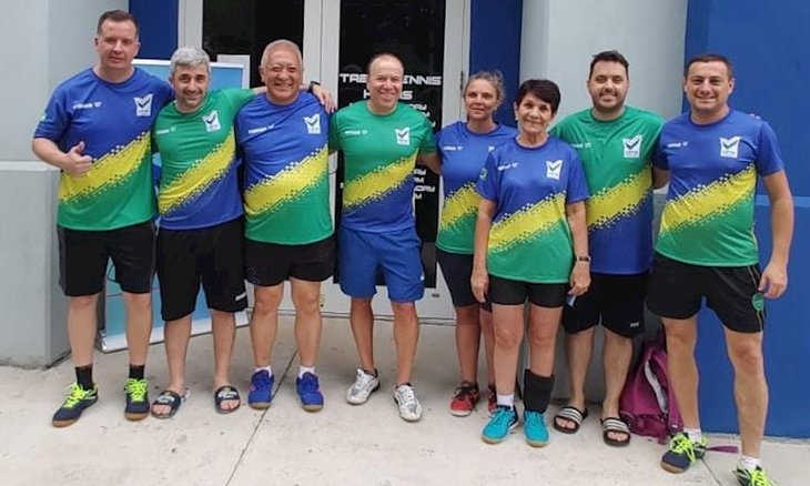 Delegação brasileira reunida nos Estados Unidos