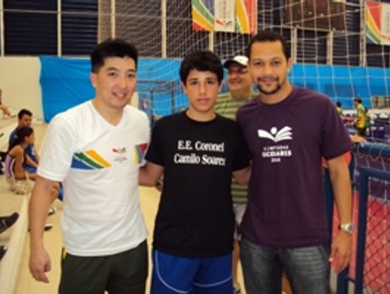 THIAGO MONTEIRO E HUGO HOYAMA PRESTIGIAM EVENTO EM FORTALEZA