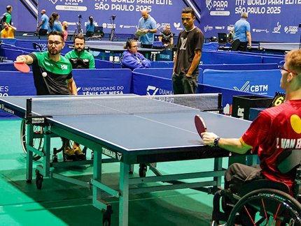 ITTF World Para Elite São Paulo 2025 começa com grandes duelos e promessa de fortes emoções
