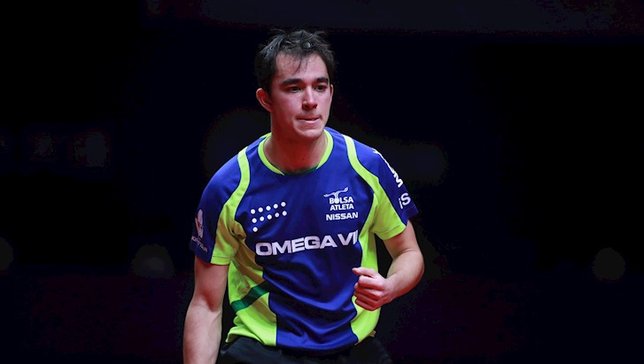 Hugo Calderano terá mais um ano de preparação. Fot