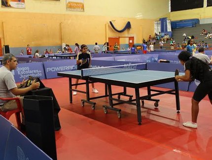 Tênis de mesa conhece seus campeões nos Jogos Escolares da Juventude