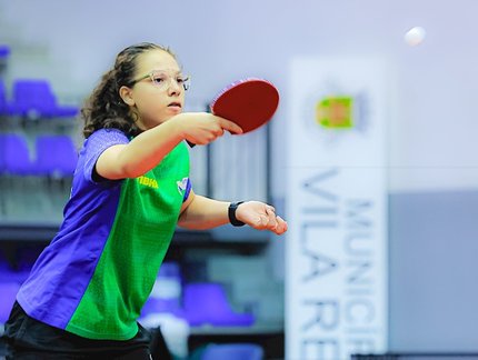 Beatriz Fiore é superada em duplas e se despede do WTT Youth Contender Vila Real