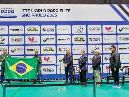 Com recorde de atletas e presença de autoridades, ITTF World Para Elite São Paulo 2025 realiza cerimônia oficial de abertura