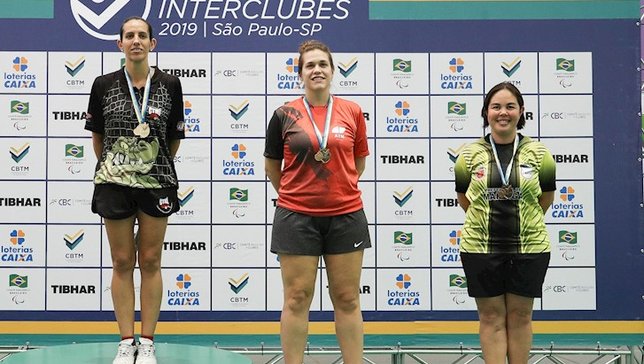 Larissa Riberti (ao centro, de vermelho) é um dos 