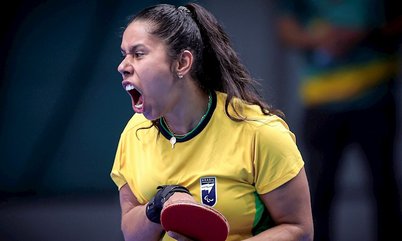 TÊNIS DE MESA NO PARAPAN – Aline Ferreira conquista medalha de bronze na classe 6-7