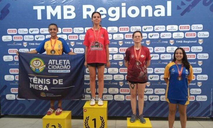 Talentos e competição acirrada marcam a 3ª etapa da Liga Valeparaibana de Tênis de Mesa