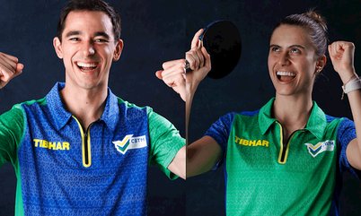 Hugo Calderano e Bruna Takahashi avançam às oitavas de final da Copa do Mundo de Macau
