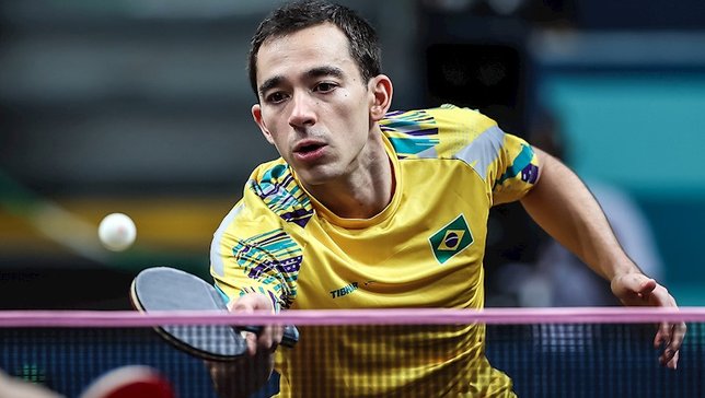 Hugo Calderano se despede do Smash China nas quart