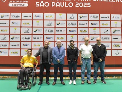 Cerimônia de abertura do Para Challenger reúne dirigentes no CPB