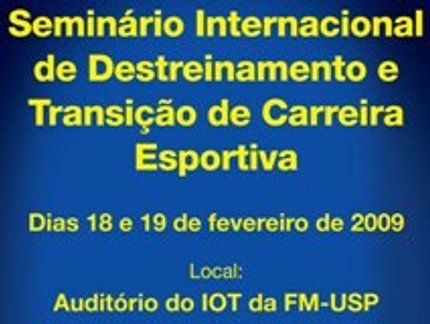 SEMINÁRIO DE DESTREINAMENTO E TRANSIÇÃO