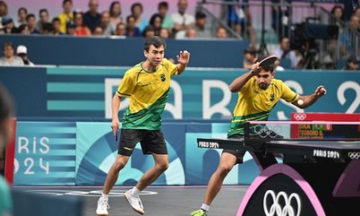 Paris 2024 - Seleção Masculina se despede nas quartas de final e repete melhor campanha por equipes do tênis de mesa brasileiro