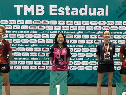 Tênis de Mesa de Jacareí garante duas medalhas no Paulista