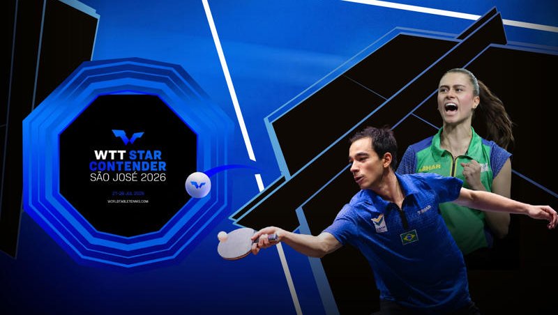 Venda de ingressos para o  WTT Star Contender São José dos Campos 2026 inicia nesta segunda-feira (25)