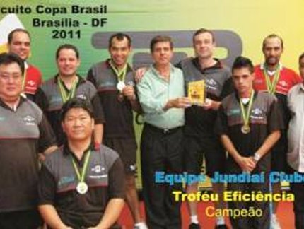 JUNDIAÍ CLUBE COMEMORA TROFÉU EFICIÊNCIA DA COPA BRASIL