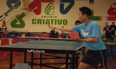DOUGLAS TOMIOKA SAGRA-SE CAMPEÃO DO INFANTIL MASC.