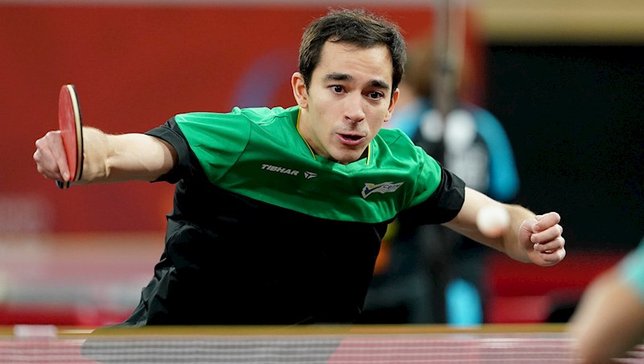 Hugo Calderano vence de virada e vai às oitavas de final do Mundial de Tênis de Mesa
