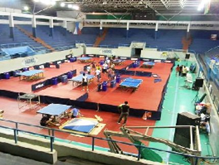 PALCO PARA O DESAFIO INTERNACIONAL JÁ ESTÁ MONTADO