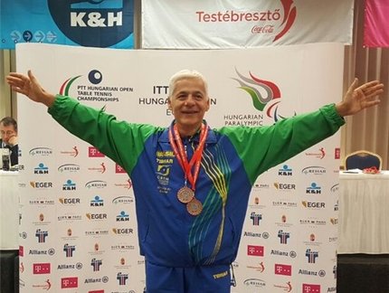 Aberto Paralímpico da Romênia: Tiziano Zabarino está a um passo do ouro por equipes na Classe 8