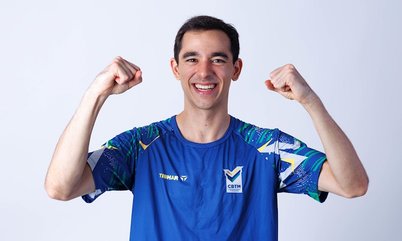Hugo Calderano é eleito pela 12ª vez seguida o melhor do ano no tênis de mesa