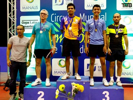 Atleta da casa garante mais uma medalha de ouro para a APCEF Manaus