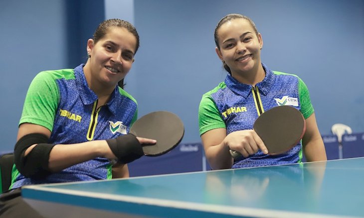 Catia Oliveira e Marliane Santos garantiram a séti