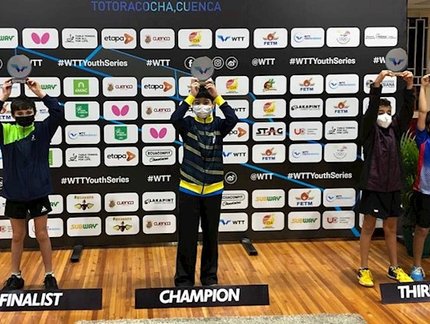 OURO! Hamilton Yamane é campeão do WTT Youth Contender, etapa do Circuito Mundial de Jovens