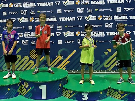 Luis Ferreira supera João Ribeiro e fatura o sub-11 masculino do TMB Platinum - Ciclo I