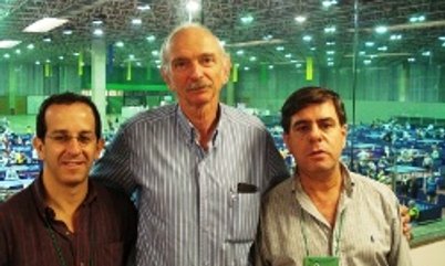 PRESIDENTE DA CONFEF VISITA O RIOCENTRO