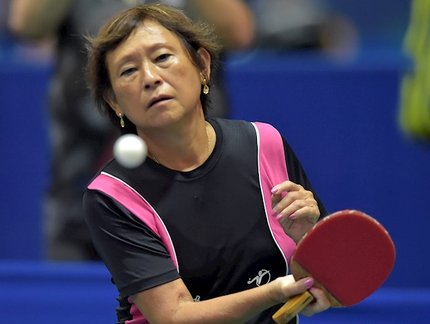 Cleusa Taguchi é campeã da categoria veterano 60 do TMB Platinum - Ciclo I