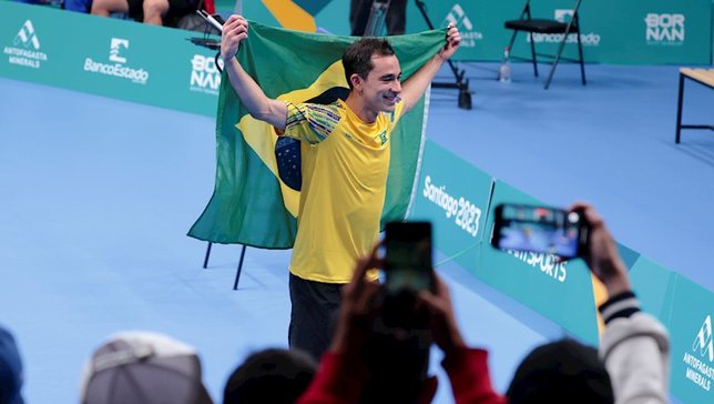 Hugo Calderano fatura mais um título em 2024 - Fot