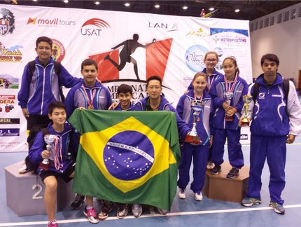 Brasil é campeão no sub-13 masculino e feminino do Campeonato Sul-Americano