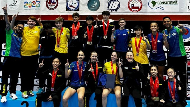 Delegação brasileira comemora conquistas no Chile 