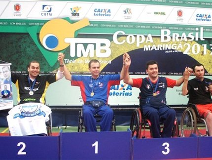 Hemerson  Kovalski conquista a medalha de ouro na Classe 2