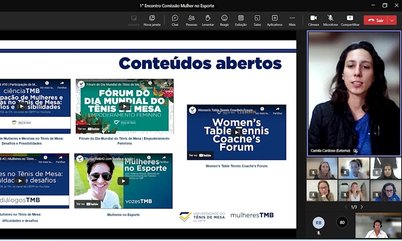 Universidade do Tênis de Mesa marca presença no 1º Encontro Aberto da Comissão da Mulher no Esporte do COB