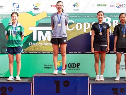 Martina Kohatsu fica com a medallha de ouro no Rating B feminino