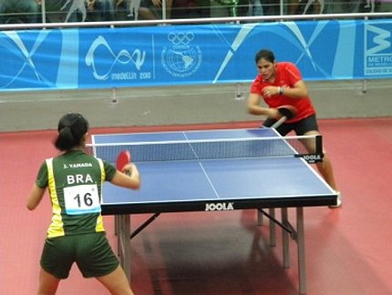 MULHERES DO BRASIL NA FINAL DO TÊNIS DE MESA POR EQUIPES NO SUL-AMERICANO