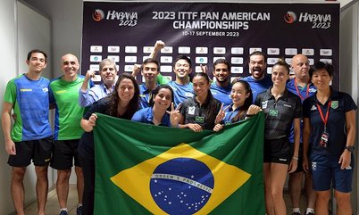 Definidas as equipes brasileiras de tênis de mesa para os Jogos Pan-Americanos de Santiago