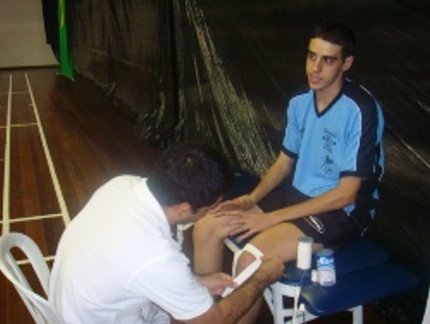 ATLETAS ELOGIAM TRABALHO DE FISIOTERAPEUTA