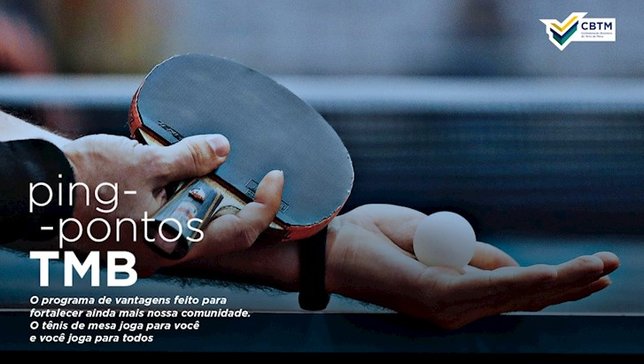CBTM lança o Ping Pontos TMB, o primeiro programa de fidelidade no esporte olímpico do Brasil que gera prêmios para a própria comunidade