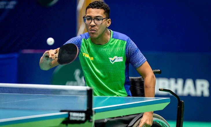 Cadu Moraes vai disputar o Parapan em Santiago. Fo