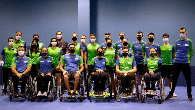Seleção paralímpica se reuniu pela última vez ante
