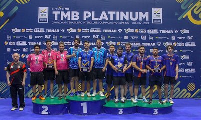 Esporte Jundiaí/SP bate Praia Grande e fica com o título do Absoluto C masculino de Equipes de Clubes do TMB Platinum - Campeonato Brasileiro