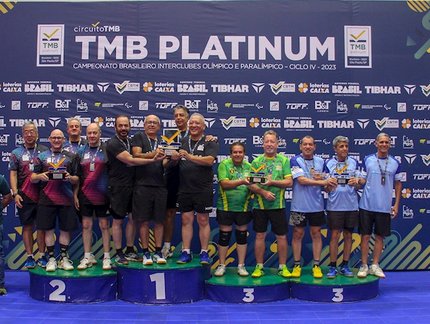 São Paulo supera Paraná e conquista o título na categoria Veterano 6 Masculino do TMB Platinum - Campeonato Brasileiro