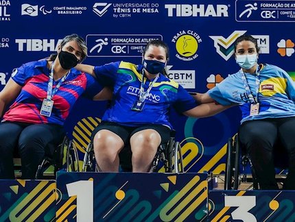 Cibele Morais vence a classe 3 feminina no TMB Platinum de Uberlândia
