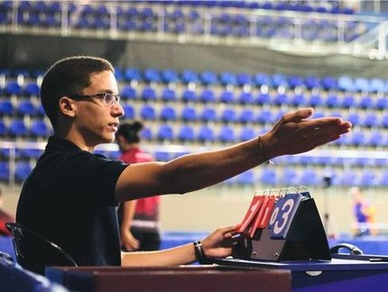 Com apenas 18 anos, Gabriel Vieira é eleito destaque de 2015 pela coordenação de arbitragem