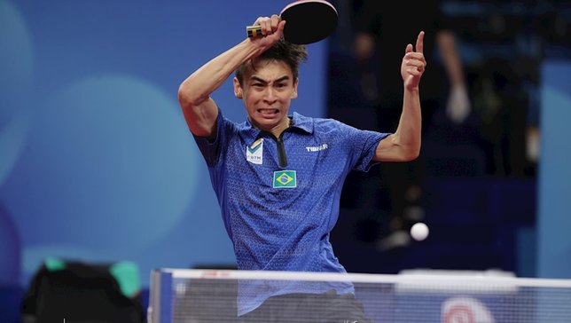 Vitor Ishiy se despede do WTT Contender Zagreb. Fo