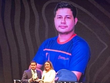 Prêmio Esporte Ceará: Edvelton Xavier é eleito o melhor de 2024 no tênis de mesa